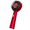 Electric scalp massager with red LED light and massage comb bristles